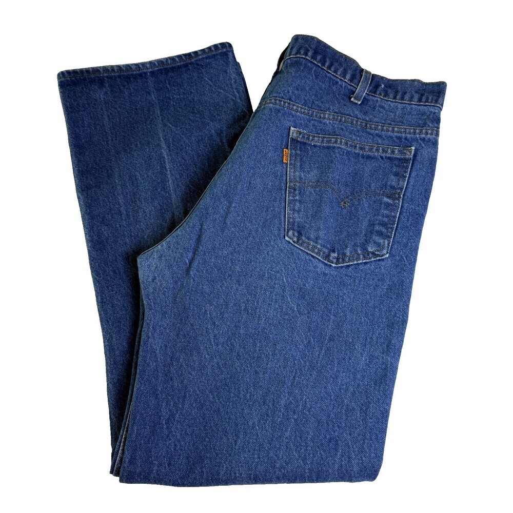 Levi's 517 ORANGE TAB Men's Jeans, Sz 40x32, Medium Wash, Vintage May 1985, USA